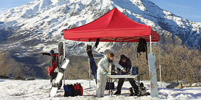 Popup-Tent-Ski